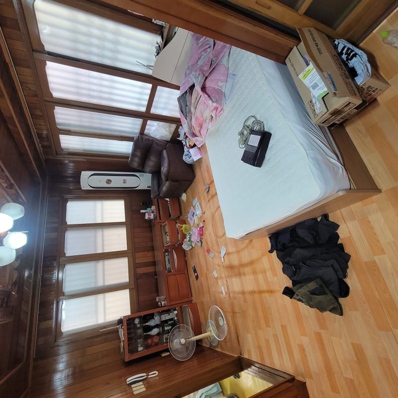 유품정리 작업 전 현장 사진