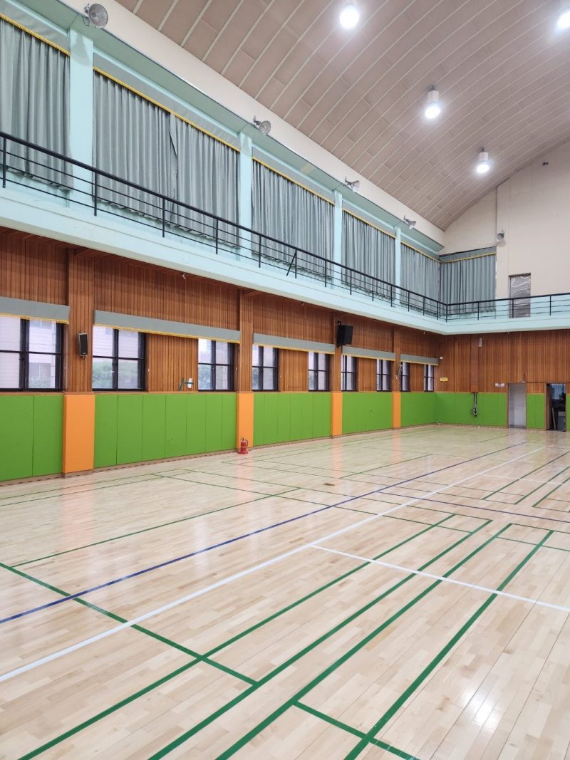 함양군 학교청소 작업 전 현장 사진