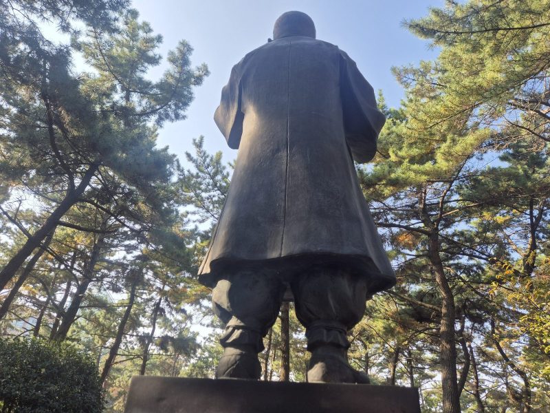 안심 동상세척 작업 전 현장 사진