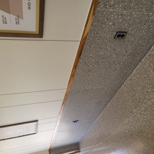 카페청소 작업 후 현장 사진
