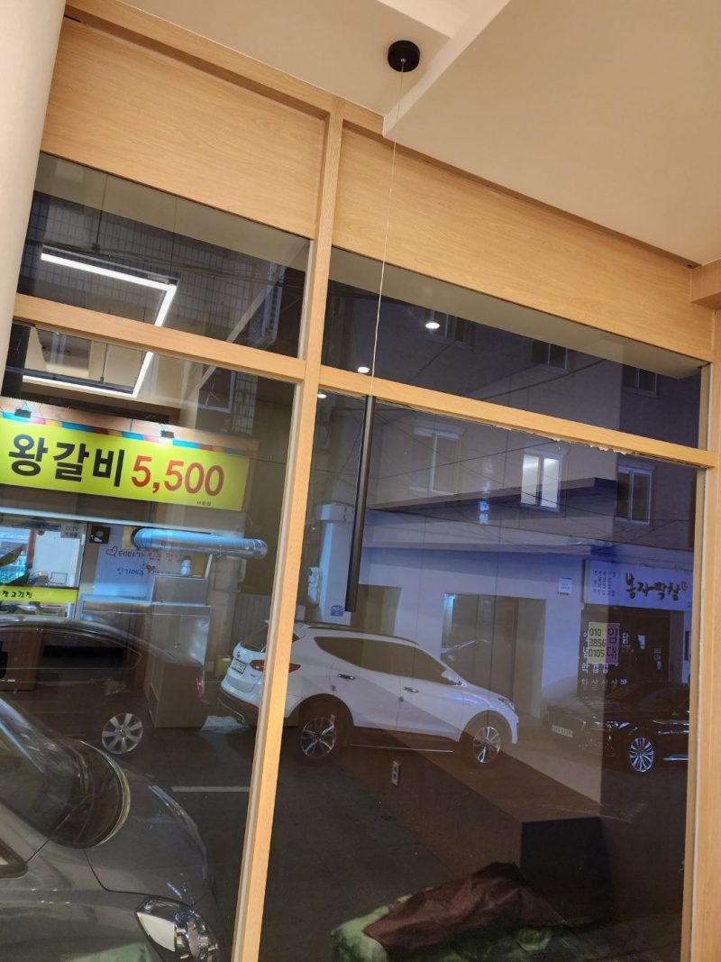 북구 카페청소 작업 후 현장 사진