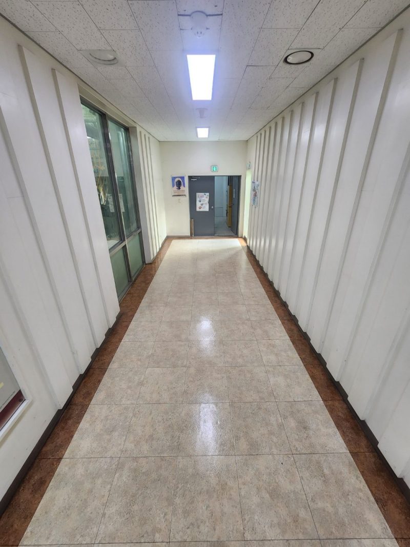 북구 바닥청소 작업 후 현장 사진