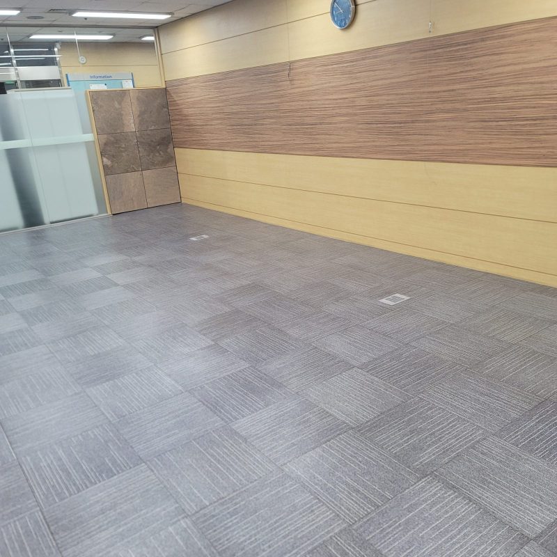 북구 바닥청소 작업 후 현장 사진