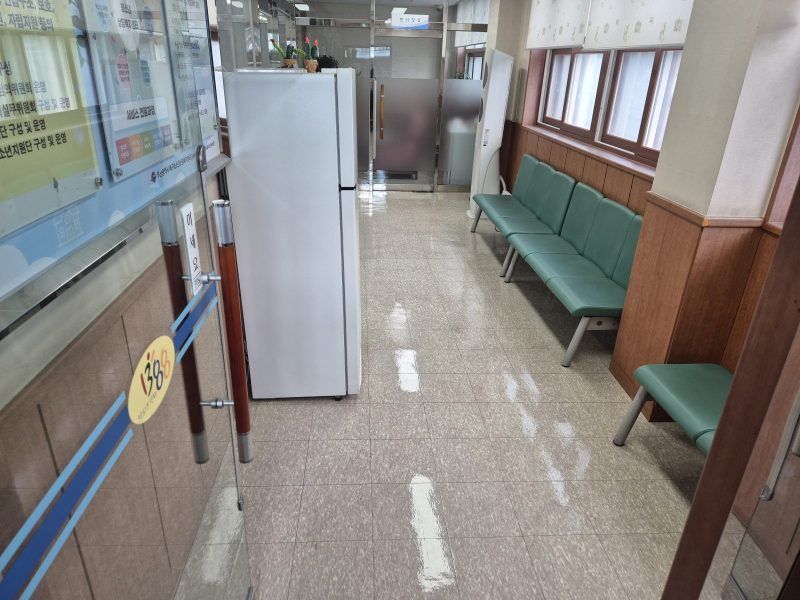 창원시 관공서청소 작업 후 현장 사진