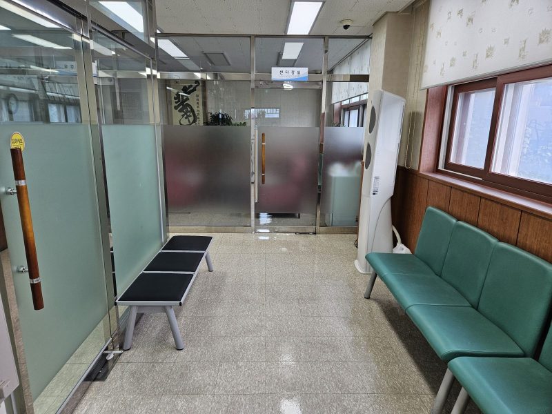 관공서청소 작업 후 현장 사진