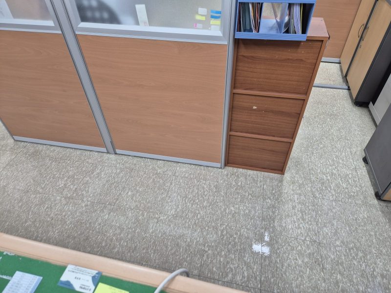 관공서청소 작업 후 현장 사진