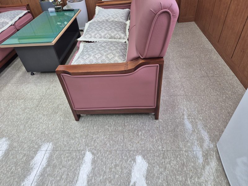 관공서청소 작업 후 현장 사진