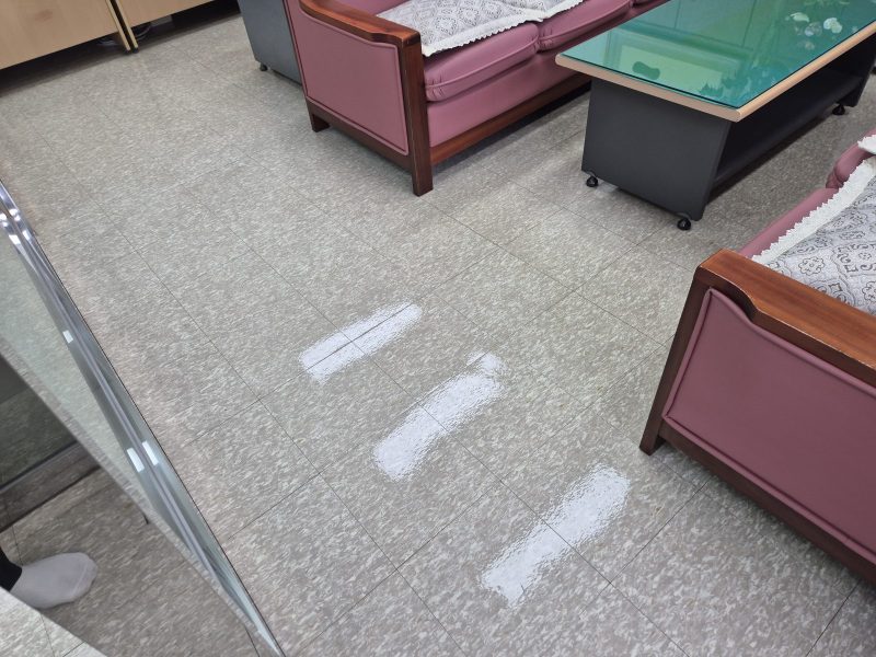 부산대 관공서청소 작업 후 현장 사진