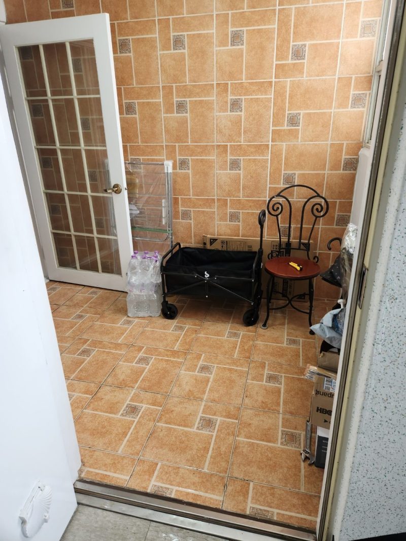 쓰레기집청소 작업 후 현장 사진