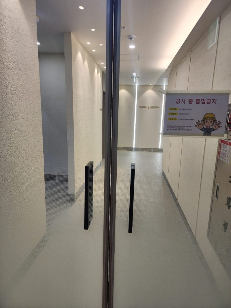 북구 병원청소 작업 후 현장 사진