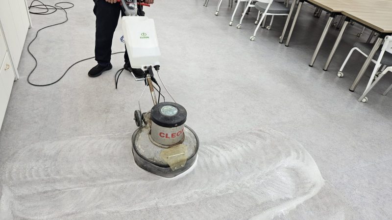 대구광역시 병원청소 작업 중 현장 사진