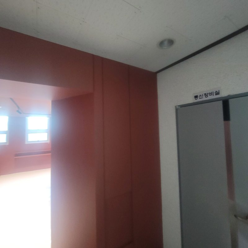 사무실청소 작업 후 현장 사진