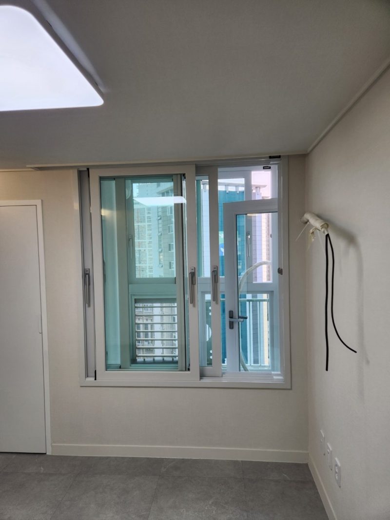동구 청소 작업 후 현장 사진
