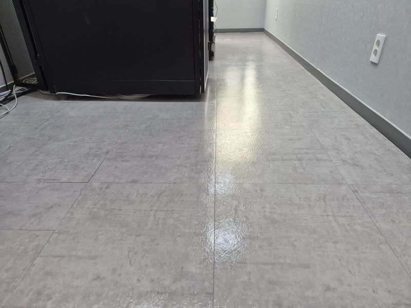 중구 전산실청소 작업 후 현장 사진