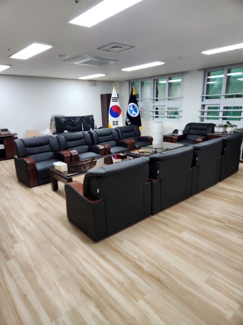 북구 학교청소 작업 후 현장 사진