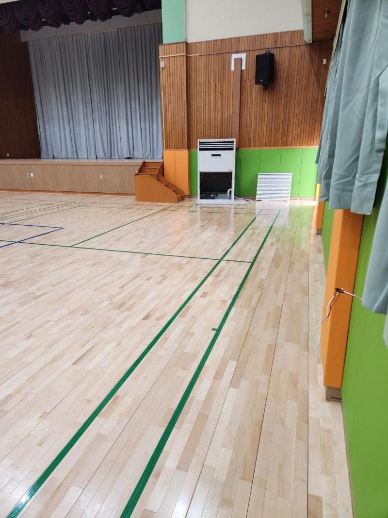 대구광역시 학교청소 작업 후 현장 사진