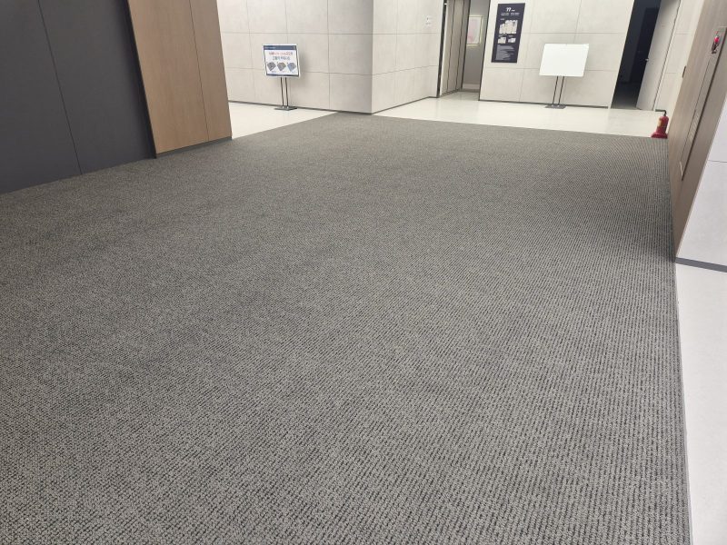 북구 카페트청소 작업 후 현장 사진