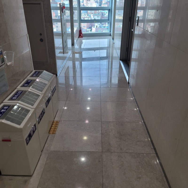 합천군 청소 작업 후 현장 사진