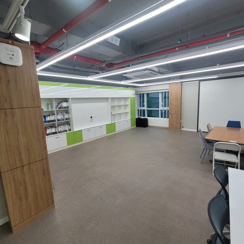 부산광역시 학교청소 작업 후 현장 사진