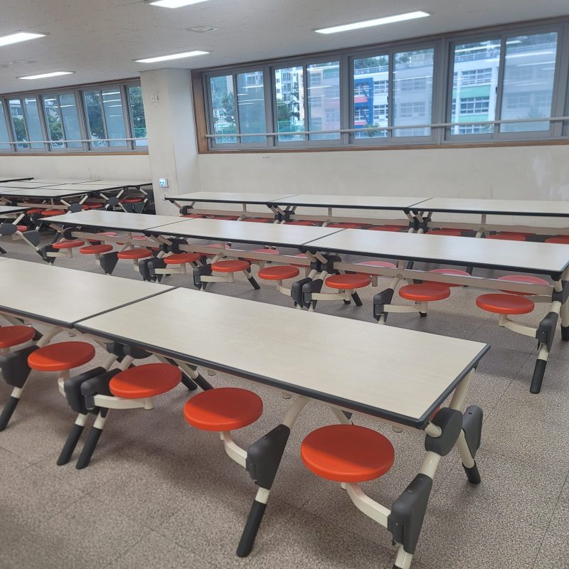 울산광역시 학교청소 작업 후 현장 사진
