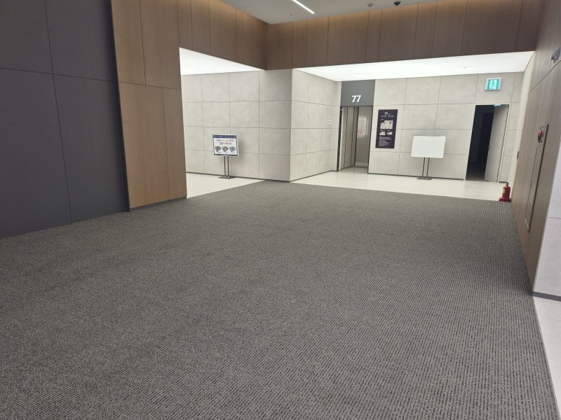 북구 카페트청소 작업 후 현장 사진