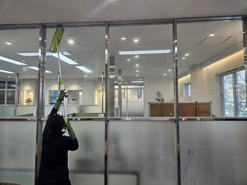 사하구 청소 작업 중 현장 사진