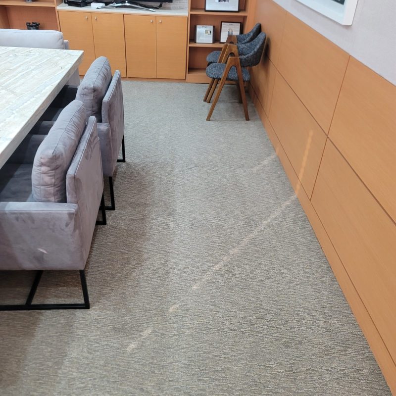 북구 카페트청소 작업 후 현장 사진