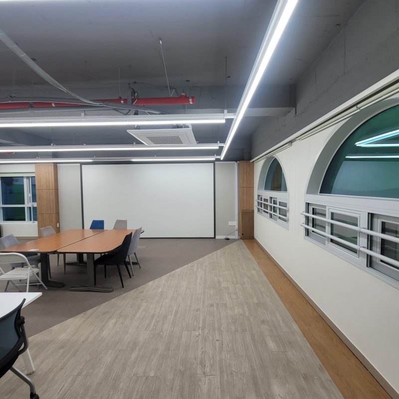 창녕군 학교청소 작업 후 현장 사진