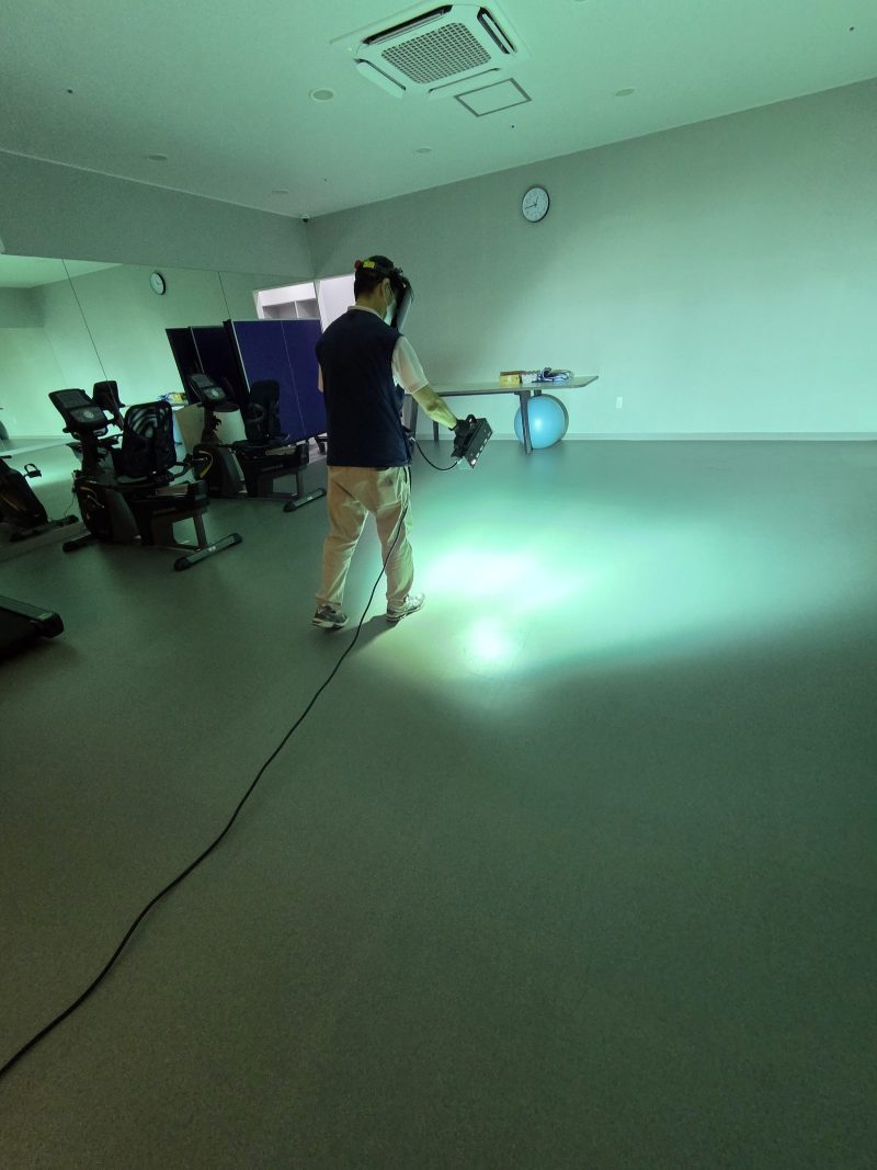 새집증후군 작업 중 현장 사진