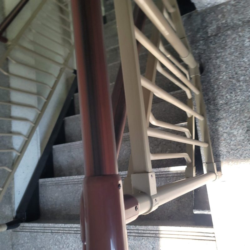 계단청소 작업 후 현장 사진